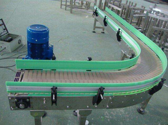 罐裝轉彎鏈板線